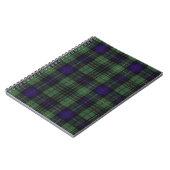 Galloway-Clan karierter schottischer Kilt Tartan Notizblock (Linke Seite)