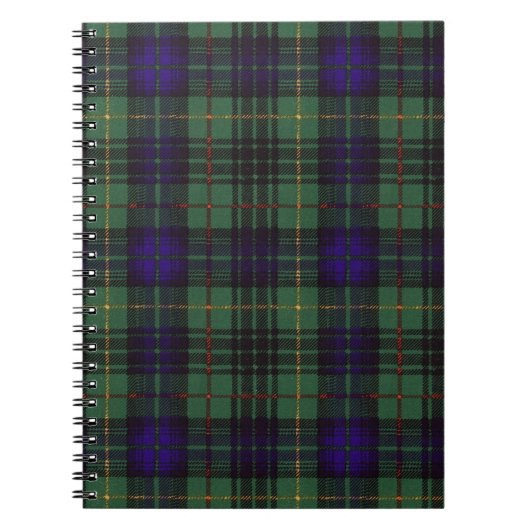Galloway-Clan karierter schottischer Kilt Tartan Notizblock (Vorderseite)