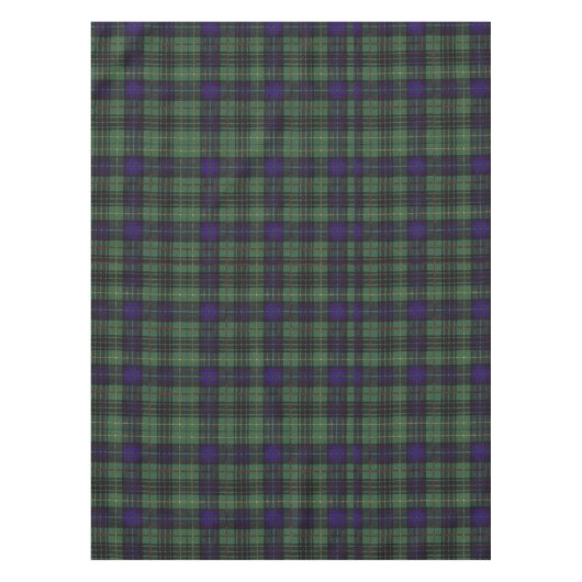 Galloway-Clan karierter schottischer Kilt Tartan Tischdecke (Vorderseite)