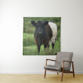 Galloway Cow Wandteppich (Beispiel)