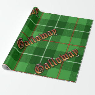 Galloway-Distrikt-Tartan Geschenkpapier