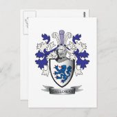 Galloway Familienwappen Coat of Arms Postkarte (Vorne/Hinten)