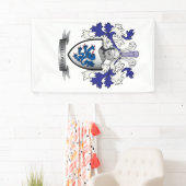 Galloway-Familienwappen-Wappen Banner (Insitu)