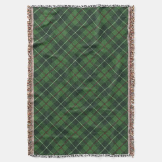 Galloway Hunting M Original Scottish Tartan Decke (Vorderseite Vertikal)