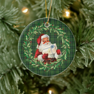 Galloway Jagd Modernes Original Keramik Ornament