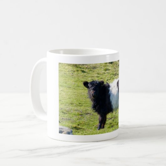 Galloway-Kalb Standard-Tasse Kaffeetasse (Vorderseite Links)