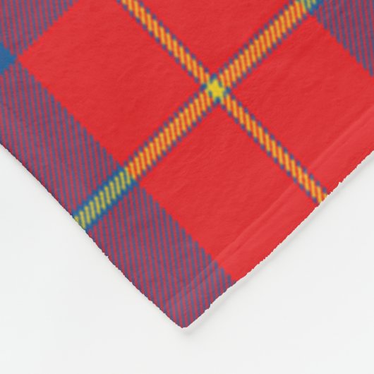 Galloway Kariert Fleecedecke (Ecke)