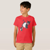 Galloway Kuh & Calf Kids T - Shirt (Vorne ganz)