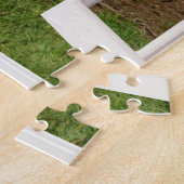 Galloway Kühe durch ein Fenster, Jigsaw Puzzle (Seite)