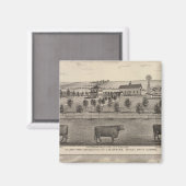 Galloway Ranch, Kansas Magnet (Vorderseite/Rückseite)