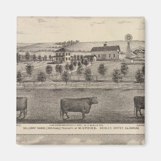 Galloway Ranch, Kansas Magnet (Vorne)