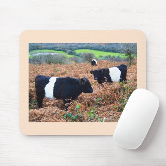 Galloway-Rinder Mousepad (Mit Mouse)
