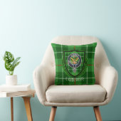 Galloway Scottish Clan Tartan & Crest Kissen (Stuhl )