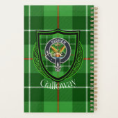 Galloway Scottish Clan Tartan & Crest Planer (Rückseite)