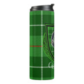 Galloway Scottish Clan Tartan & Crest Thermosbecher (Nach links gedreht)