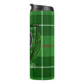 Galloway Scottish Clan Tartan & Crest Thermosbecher (Nach rechts gedreht)