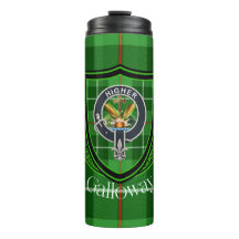 Galloway Scottish Clan Tartan & Wappen