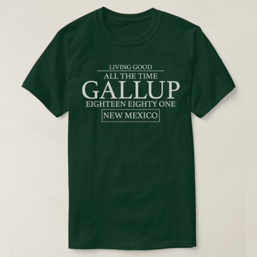 Gallup New Mexico 3 T-Shirt (Design vorne)