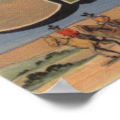 Gallup, New Mexico - Großbuchstaben Poster (Ecke)