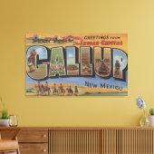 Gallup, New Mexico - Großbuchstaben Szenen 2 Leinwanddruck (Insitu (Wohnzimmer))