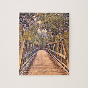 Gallup Park Ann Arbor Michigan Brückenrätsel Puzzle
