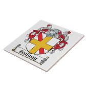 Gallway Familienwappen Fliese (Seite)