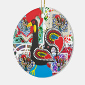 Galo de Barcelona Portugal Keramik Ornament (Links)