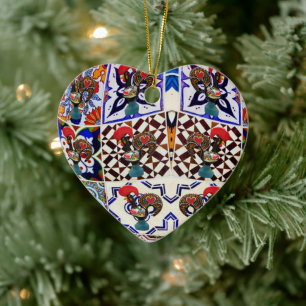 Galo de Barcelona Portugal Keramik Ornament