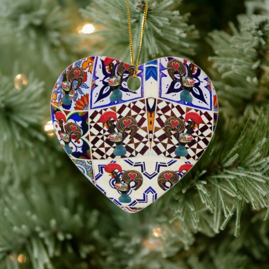 Galo de Barcelona Portugal Keramik Ornament (Baum)