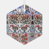 Galo de Barcelona Portugal Ornament Aus Glas (Vorderseite)