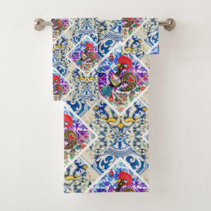 Galo de Barcelos, Portugal Badhandtuch Set