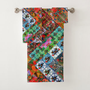 Galo de Barcelos, Portugal Badhandtuch Set