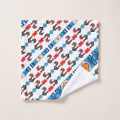 Galo de Barcelos, Portugal Badhandtuch Set (Waschlappen)