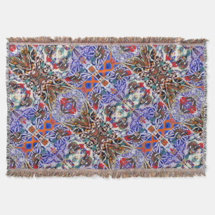Galo de Barcelos, Portugal, Blanket Decke