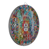 Galo de Barcelos, Portugal Dartscheibe (Vorderseite Links)