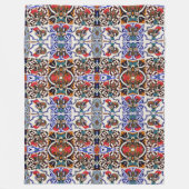 Galo de Barcelos, Portugal Fleecedecke (Vorderseite)