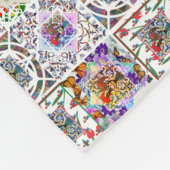 Galo de Barcelos, Portugal Fleecedecke (Ecke)