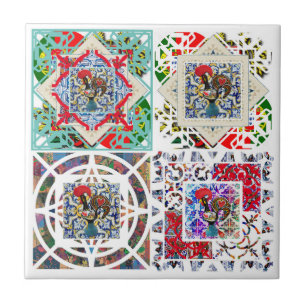 Galo de Barcelos, Portugal Fliese