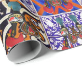 Galo de Barcelos, Portugal Geschenkpapier (Rolleneckpunkt)