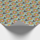 Galo de Barcelos, Portugal Geschenkpapier (Ecke)