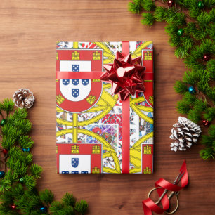 Galo de Barcelos, Portugal Geschenkpapier