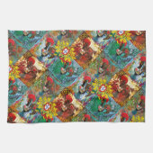 Galo de Barcelos, Portugal Geschirrtuch (Horizontal)