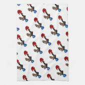 Galo de Barcelos, Portugal Geschirrtuch (Vertikal)