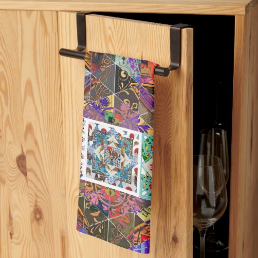 Galo de Barcelos, Portugal Geschirrtuch (Drittel gefaltet)