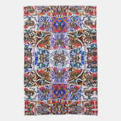 Galo de Barcelos, Portugal Geschirrtuch (Vertikal)