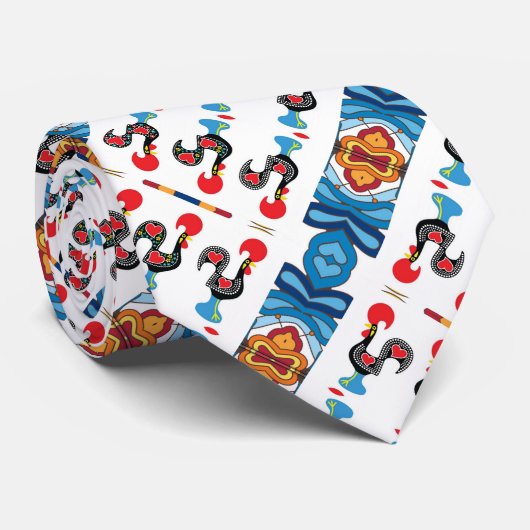 Galo de Barcelos, Portugal Krawatte (Gerollt)