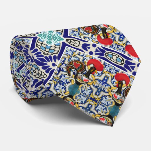 Galo de Barcelos, Portugal Krawatte (Gerollt)