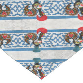 Galo de Barcelos, Portugal Kurzer Tischläufer (Ecke)