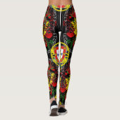 Galo de Barcelos, Portugal Leggings (Rückseite)