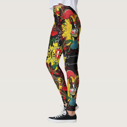 Galo de Barcelos, Portugal Leggings (Links)